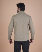 Double Pocket Full-Sleeve Zipper Jacket