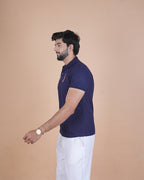 Classic Navy Blue Polo T-Shirt