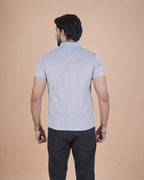 Classic Light Grey Polo T-Shirt