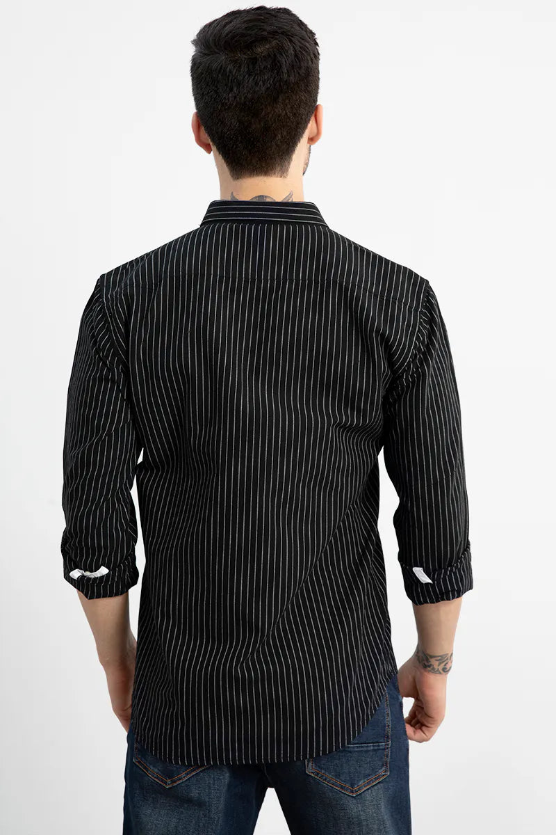 Pinstripe Casual Shirt